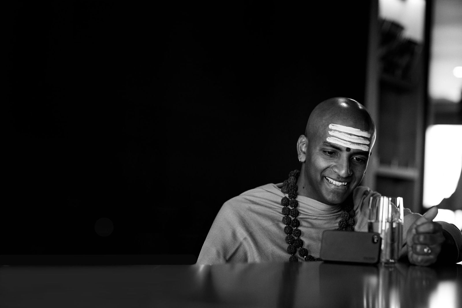 Picture of Dandapani: a Hindu priest, entrepreneur, international speaker and former monk of 10 years.